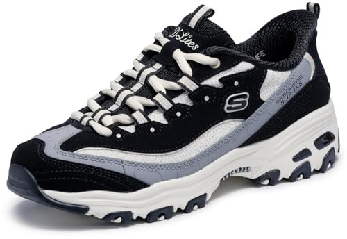 Skechers Damen D'Lites Smooth Nostalgia Slip-InTurnschuhe