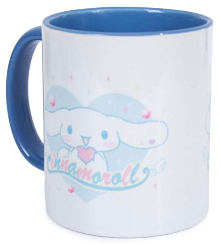 Blue Heart-Shaped Cinnamoroll Pod Mug