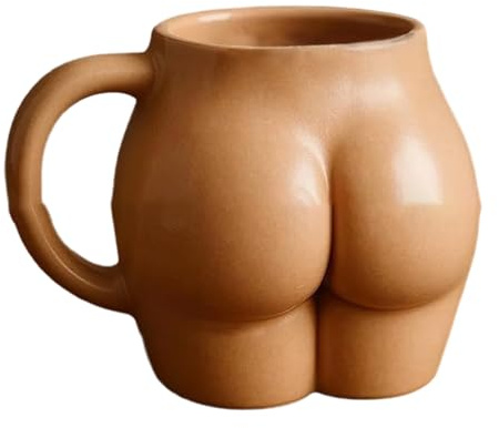 Dasbsug Taza de cerámica novedosa para mujer, cuerpo y culo, taza de café, leche, escultura para mesa de comedor, accesorios de decoración del hogar, café para el hogar