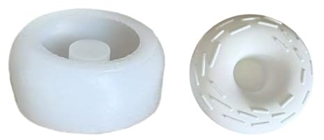Moule rond en silicone souple et solide pour projets de moulage de résine et de fabrication artisanale