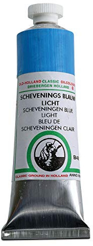 Old Holland Huile classique : 40ml Scheveningen Bleu Clair