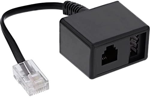 Unbekannt InLine 69943 Câble adaptateur TAE RJ45 mâle vers TAE-N et RJ11 femelle