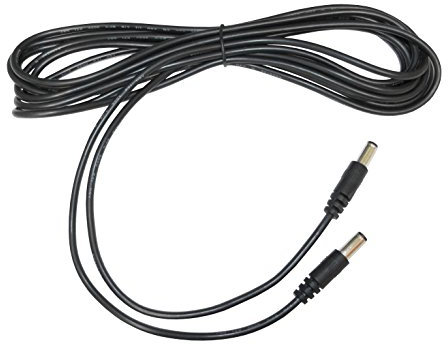 SpyPoint Cable (PW-12FT) 12V Battery Kit (KIT-12V) Wildlife Surveillance Camera Accessories, Black, S