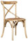 Biscottini Sillas de Comedor Ratan 86x42x46 cm - Sillas Comedor Madera - Sillas Cocina Vintage - Muebles Rusticos