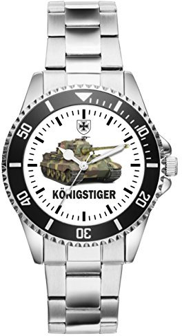 KIESENBERG Uhr - Soldat Geschenk Bundeswehr Artikel Panzer Königstiger 1090