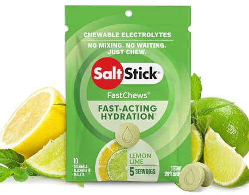 SALTSTICK FASTCHEWS Lime Lime (Pack of 10)