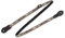 Levy's Leathers 1/2 Jacquard Weave Mandolin/Ukulele Strap with Dual Leather Strap Pin Ends, Adjustable to 50 (MJ19UKE-003)