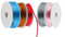 Creative-Beads Cordon de Satin, Cordon 2mm, Rouleau de 6 x 10 m, 6 Couleurs différentes, pour Le Bricolage de décoration Emballage pour chaînes de Bijouterie Bracelets etc,