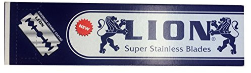 100 Lion Super Stainless Rasierklingen