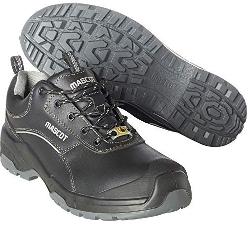 Mascot Sicherheitshalbschuh, F0127-775-09-1043, Unisex-Erwachsene Sicherheitsschuhe, Schwarz (Schwarz) 43 EU (9 UK)