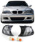 Blinker Schwarz Smoke Kristall Optik passend für 3er BMW E46 Coupe Cabrio 99-01