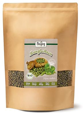 Biojoy Frijoles mungo Ecológico (2,5 kg), enteros y sin aditivos
