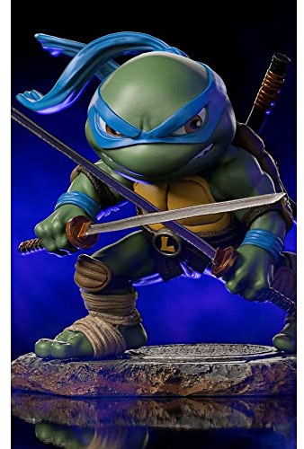 Iron Studios 84057 TMNT Leonardo Minico statuen, bunt