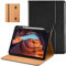 DTTO Hülle für iPad (A16) 11. Generation 11 Zoll 2025, iPad 10. Generation 10,9 Zoll 2022, Premium Leder Business Folio Stand Cover mit Bleistifthalter - Auto Wake/Sleep, Schwarz
