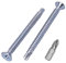 SKIR'CO Lot de 100 vis autoforeuses DIN 7504 P en acier zingué 4,8 x 60 mm pour métal, vis à tôle à tête fraisée