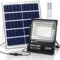 Aigostar 200W Solar Strahler Außen,Superhelles LED Flutlichter mit Solarpanel,Kaltweiß 6500K,IP66 Schutzgrad Solarstrahler Scheinwerfer Außenstrahler für Garten,Tür, Hof,Garage, etc.