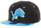 New era Detroit Lions NFL 9Fifty of Black Blue Snapback Cap - One-Size