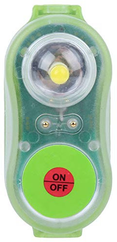 POENVFPO Lumière Stroboscopique de Gilet de Sauvetage, Lumière Stroboscopique Activée par l'eau, Lumière Stroboscopique de Positionnement pour Gilet de Sauvetage pour la Survie à la Mer