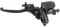 Hauptbremszylinder Griffzubehör Links Rechts Kupplungshebel 50-250CC Hydraulische Bremsen Universal Motorrad Bremspumpe Buggy Roller Zylinderpumpe Kupplungshebel (Size : Left)