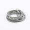 ivipQ 24-poliges graues Kopfhörerkabel (Grau, 3.5mm-2PIN)