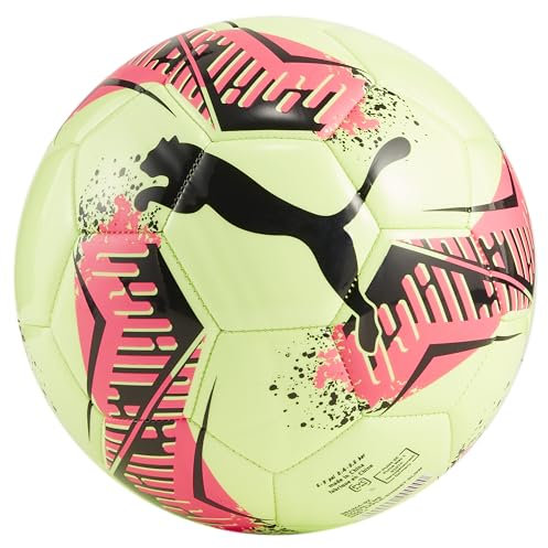 PUMA Uni Futsal 3 Machine Stitch Soccer Ball, 3, Fizzy Apple-Sunset Glow