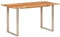 JUDYY Esstisch 140x70x76 cm Massivholz Akazie, Esszimmertisch, Baumkantentisch, Dining Tables, Esszimmermöbel, Küchentisch - 350292
