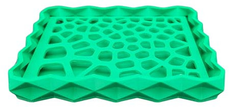 Porte Savon – Vert - Écologique en PLA Biosourcé – Fabrication Française - Grille Amovible pour Nettoyage Facile - Idéal pour Douche et Salle de Bain