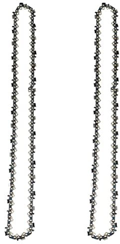 Agmoctz 2Pcs 18Inch Chainsaw Saw Chain Blade Pitch .325Inch 0.058 Gauge 72DL Replacement Chains Hardware Tools