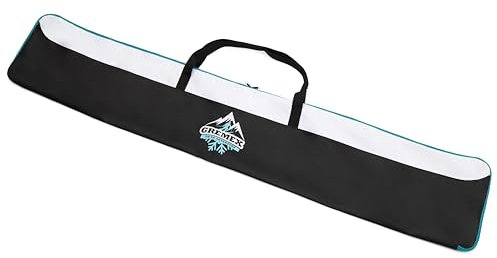 Gremex Skitasche - Wasserdichte Tasche für 1 Paar Ski 160 cm - Robuster Leichter Skisack - Ergonomisch und Kompakt - Alpinski Zubehör
