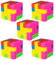 NOPKESV 5 Stück Würfelpuzzle Eraser Radiergummi Kinder Puzzle Geeignet als mitgebsel kinder Give aways kindergeburtstag Kindergeburtstag gastgeschenke