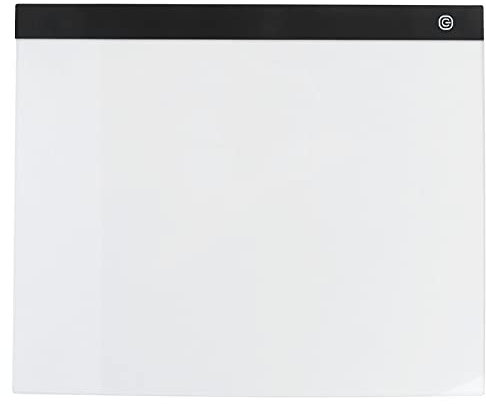 ANKROYU LED-Lichtpad, verstellbare Helligkeit, Lichtbox, Tracing Lightbox Light Pad, Drawing Art Light Board, tragbare Lichttafel, Tracer Board zum Skizzieren