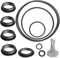 Kit de Réparation de Pompe de Filtre à Sable, 25013 Kit de Joints Toriques avec Valve de Libération D'air Pièce de Rechange,Filtre à Sable de Rechange, pour Intex Kit de réparation de joints de moteur