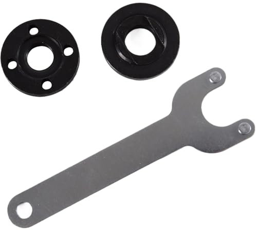 5 5/8-11 Grinder Flange Angle Wrench Spanner Metal Lock Nut,Angle Grinder Spanner Angle Grinder Attachments Compatible with Makita Dewalt Bosch Milwaukee 193465-4 224568-4 224399-1