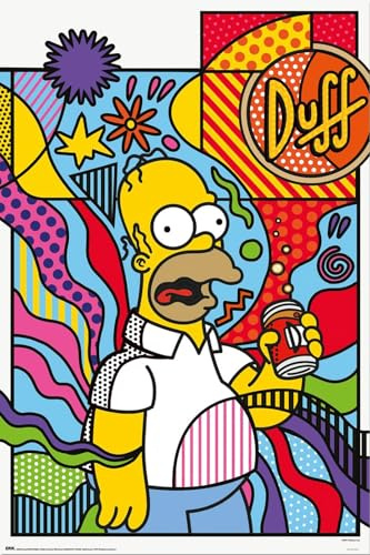 empireposter The Simpsons - Donut Worry - Poster 61x91,5 cm