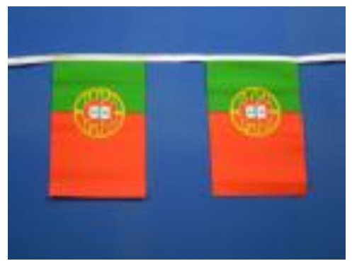 Drapeau du Portugal Bunting 9m
