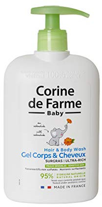 Gel Lavant Surgras Corps et Cheveux au Calendula