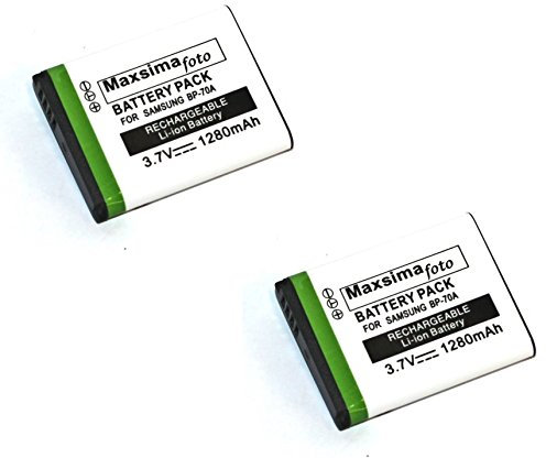 Maxsima - BP-70A, BP70A, Akku für Samsung Digimax
