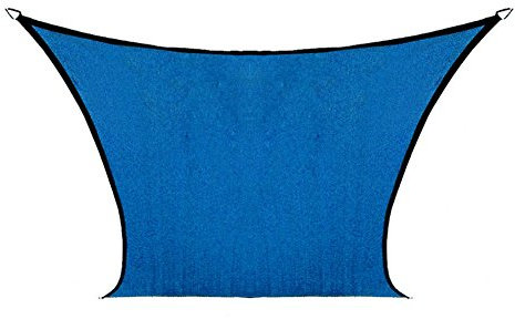 Coolhaven Sonnensegel, quadratisch, 30,5 cm, Saphir