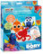 Craze 54537 - Rainbow Beadys Bügelperlen Kreativ Set Disney Pixar Findet Dorie, inklusiv Zubehör, 2200 Perlen, blau