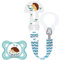 Kit Sucette & Attache-Sucette 2-6 mois - Silicone