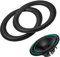 2pcs Speaker Rubber, Piezas de Repuesto de subwoofer Surround de 8 Pulgadas para reparación de Espuma de Altavoz