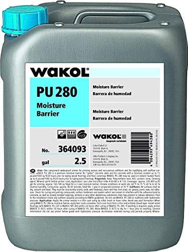 Polyurethan Wakol Lecol PU 280 5 kg GRUNDIERUNG & Feuchtigkeit Barriere für Außenpflasterung aus Holz