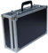 ECI® Aluminium Koffer Schwarz mit Würfelschaum Leer-Koffer Alukoffer Alu Box Werkzeugkoffer LxBxH 400 x 250 x 115 mm