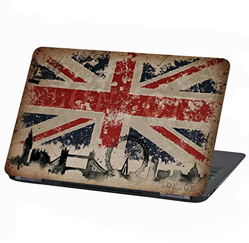 Laptop Folie Cover Abstrakt Klebefolie Notebook Aufkleber Schutzhülle selbstklebend Vinyl Skin Sticker (LP11 Union Check, 15 Zoll)