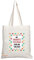 Coralgraph Inc TB739 My Favourite Colleague Gave Me This Bag Hearts Novelty Present Gift Printed Eco-Friendly Stylish Long Handled Tote Shoulder Bag