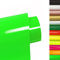 FOSER Plotterfolie Textil, 30,5cm×3m Heat Transfer Vinyl, Textil Bügeltransferfolie, für DIY T-Shirt, Stoffe (Fluoreszierende Grün)