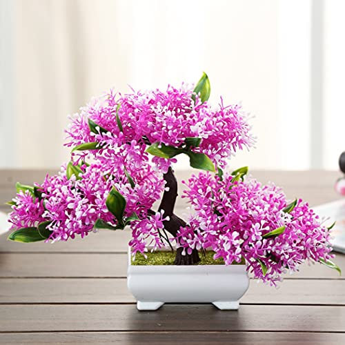 Bonsai Künstlicher Blumentopf Künstlicher Topf Pflanze Home Office Fake Pine Tree Decer