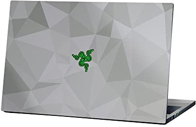 Razer Skin Vinyl Laptop Wrap: Blade 17 - Full Wrap - Premium 3M Cast Vinyl - Scratch Resistant - Unique Designs & Finishes - Easy Application - Geometric - Mercury