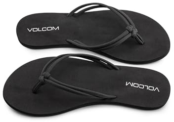 Volcom Damen Forever And Ever Flip Flop Sandal – Soft Recliner Comfort FootbedFlipflop