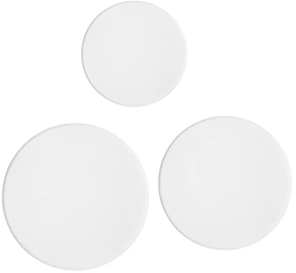 Abaodam 3 Transparente Acrylplatten als Fotorequisiten Zuschneidbar Bruchsicher mit Schutzfolie für Selbstgemacht und Fotowand